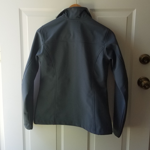 NWOT Grey/blue fleece lined shell - Picture 2 of 3